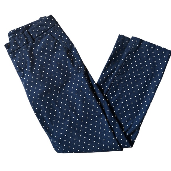 Tommy Hilfiger Pants - Tommy Hilfiger Polka Dots Preppy Cropped Pants 2026 Trend Women’s Size 4